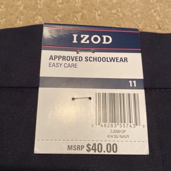 NWT Izod Approved School Shorts - Picture 3 of 6